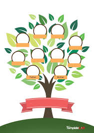 7 generation family tree with vital statistics. Download Family Tree Template 6 Family Tree Printable Blank Family Tree Free Family Tree Template