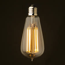 4w 6w 8w St64 E26 E27 Led Vintage Edison Bulb Ultra Warm White 2200k Long Filament Led Bulb 40w 60w 80w Equivalent Led Lamp Filament Bulb Led Vintageac Led Aliexpress