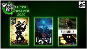 Xbox Game Pass Pc Additions Early May 2020 Pc Game Pass Xbox Games Xbox