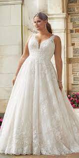 That's why today you can see lace plus size wedding dresses which will give you the opportunity to look amazing. 18 Lace Plus Size Wedding Dresses Wedding Dresses Guide Plus Size Wedding Dresses With Sleeves Wedding Dresses Lace Plus Wedding Dresses