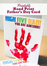 Isn T Amazing How Fast Your Kids Grow Here Is A Great Keepsake Card You Can Quickly And Easily Cre Father S Day Activities Father S Day Diy Fathers Day Crafts
