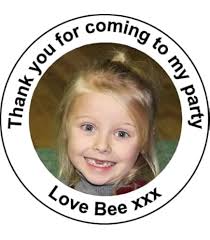 AK Giftshop Personalised Balloon Thank You Birthday Party Stickers for  Party Bags & Sweet Cones (24 Stickers) : Amazon.co.uk: Toys & Games