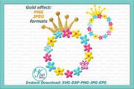 Download Princess Monogram Svg Butterfly Monogram Svg Flowers Monogram Svg By Kartcreation Thehungryjpeg Com