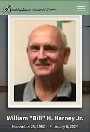 Prayers for our classmate's family and friends with death of Bill Harney