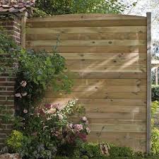 Cloture A Composer Bois Diego Brun Clair Palissade Bois Fleurs En Bois Palissade