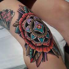 Maybe you would like to learn more about one of these? Knee Tattoo Designs Best Tattoo Ideas Gallery Tatuajes Pierna Tatuajes Tradicionales Tatuaje Mandala En Muslo