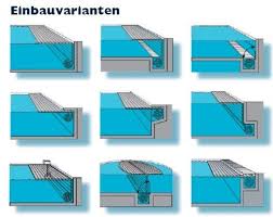 Einbauvarianten Schwimmbad Bauen Poolabdeckung Schwimmbadabdeckungen