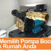 Pompa air, kualitas terjamin, berfungsi untuk memindahkan air dari penampungan ke intalasi yang tersedia, debit air : 1