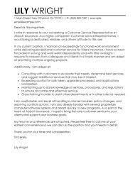 However, prospective hiring managers want to know more about your stren. Cover Letter Example Of Cover Letter For Customer Service Representative