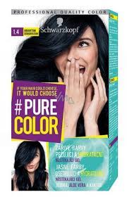 Mix powdered vitamin c into shampoo to leach color from your hair. Schwarzkopf Pure Color Washout Hair Color 1 40 Blueberry Black 60 Ml Vmd Parfumerie Drogerie