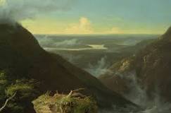Image result for what is the name of the artist of the painting "the course of empire- destruction"?