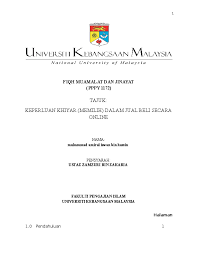 Kamu bisa berita terbaru yang ada di market. Doc Ii Isi Kertas Kerja Fiqh Bismie Amer Academia Edu