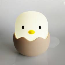 Led Night Light Animal Egg Chick Shape Rechargeable Night Lamp Soft Cartoon Baby Nursery Bedroom Lamp For Children Birthday Gift Led Night Lights Aliexpress
