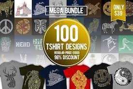 This Bundle Has Extended License So You Can Uses These Vectors For Your Every Personal Or Commercial Projects Normal Pric Tshirt Designs Design Bundles Design