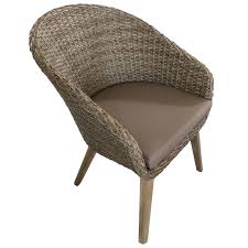 Gartensessel 2stuck Polyrattan Natur Akazienholz Gartenstuhle Retro Sitzkissen Gartensessel Gartenstuhle Stuhle