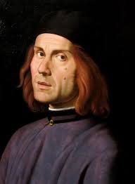 Portrait of a Man' by Lorenzo Costa, National Gallery, Lo…