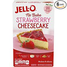 Basque cheesecake, on the other hand, is baked high and fast. Amazon Com Jell O No Bake Strawberry Cheesecake Dessert Kit 19 6 Oz Boxes Pack Of 6 Grocery Gourmet Food