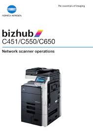 How to setup printer and scanner konica minolta bizhub c552. Konica Minolta Bizhub C451 Network Scanner Operations Pdf Download Manualslib