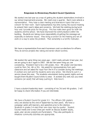 How To Write Speech For Student Council Essay Examples Student Government Essay