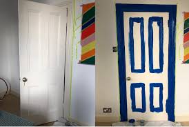 If you're not confident in your ability to paint a door frame yourself, consider hiring a professional painter to ensure that the job gets done right. Add Colour In Your Home With The Painted Interior Door Trend Melanie Lissack Interiors