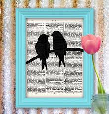 Lovebird Bird Art Print Black Bird By Theprintedmenagerie On Etsy 8 00 Lovebirds Art Bird Art Bird Art Print