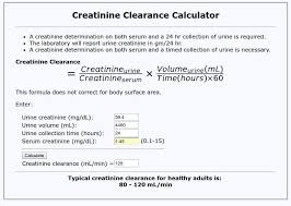 Creatinine Clearance Equation 24 Hour Urine Tessshebaylo