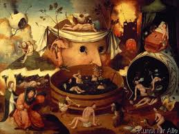 Bosch Tondal S Vision Art Print Canvas On Stretcher Framed Picture Kunstdruck Idee Farbe Kunst Ideen