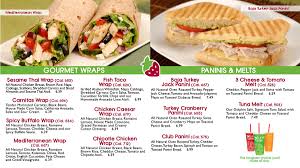 Menu Panels Nature S Table On Behance