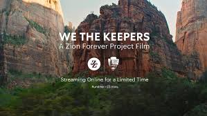 You don't need a path for adventure; Zion National Park Zion Forever Project Release New Park Film In Recognition Of National Park Week Zion National Park U S National Park Service