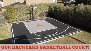 Home residential courts solutions by sport basketball outdoor court kits. Backyard Basketball Net Off 67 Felasa Eu