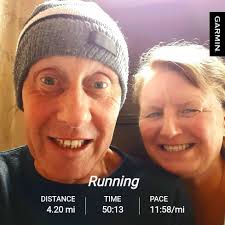 Good session around the "Butterfly" with Callum this afternoon. Striding  the long straights & jogging round the tight corners.