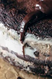 Fudge Brownie Ice Cream Cake Recipe Alsothecrumbsplease Com This Fudge Brownie Ice Cream Cake I Ice Cream Cake Recipe Ice Cream Cake Brownie Ice Cream Cake