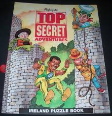 The secret puzzle book images. 9780875344768 Highlights Top Secret Adventures Ireland Puzzle Book Abebooks 0875344763