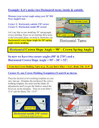 what is my crown slope angle compound miter com pages 1