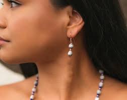 Cherokee Tears Necklace white