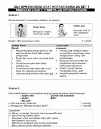 Learn vocabulary, terms and more with flashcards, games and other study tools. Ekonomi Spm Ramalan 2020 Testnote Com