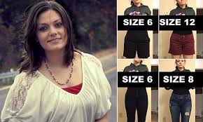 Kansas Woman Wears Different Clothes Sizes To Show The Little Difference Daily Mail Online