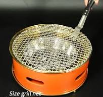 Hot Selling Round Japanese Korean Restaurant Indoor Smokeless Commercial Charcoal Barbecue Grills Tabletop Bbq Grills
