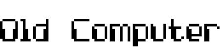 Licensed for personal and commercial use. Old Computer Font Download Famous Fonts