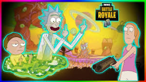 This makes me think the helmet is more than just a skin or skin style. Rick And Morty Play Fortnite I Found Summer Youtube
