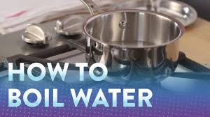 Well, it is really simple. How To Make Boiled Water Food Com Youtube