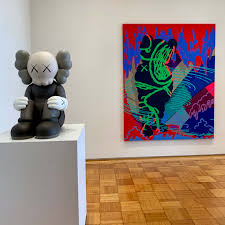 Kaws At Skarstedt Gallery Lovers Art Art Street Art