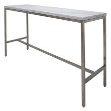 Borgo 72 Inch Bar Island Bar Height Dining Table Bar Height Table Marble Bar Top