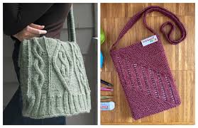 *original design by nzlbags this ooak knitted handbag designed and knitted by me.i really enjoyed when. Knit Messenger Bag Free Knitting Patterns Knitting Pattern