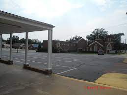 Former Site Of Ty Cobb S Boyhood Home Parking Lot Next To Pruitt Funeral Home 47 Franklin Springs St Royston Georgia Ty Cobb Roadside Baseball History