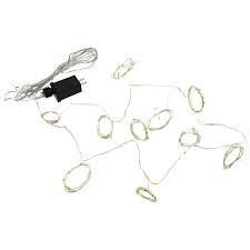 LED Wall Plug String Fairy Lights, 3-3/4-Feet - Warm White 748708786795 |  eBay