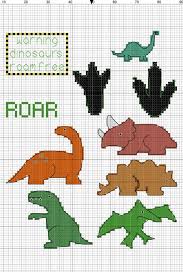 This counted cross stitch pattern was designed from the beautiful artwork of gail gastfield. 10 Free Dinosaur Counted Cross Stitch Patterns Craft With Cartwright