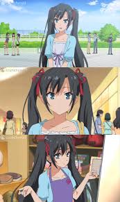 Crunchyroll Yukino In Twintails Is Anime My Teen Facebook Anime characters and movies are be it the hair, eyes, lips or figure, it is quite impressive how designers and artists keep everything unique.