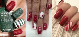 The nail designs for christmas are perfect for the holiday season. Cute Simple Easy Christmas Nails Art Designs 2019 Fabulous Nail Art Designs