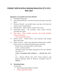 Oleh yang demikian, kajian ini akan menilai tahap literasi politik dalam kalangan pelajar universiti kuala lumpur (malaysian institute of information technology) antara tahun 2014 hingga 2016 menerusi subjek hubungan etnik. Format Kertas Kerja Sejarah Malaysia Ctu